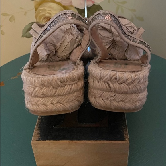 WOMEN’S ESPADRILLE SLING BACK SHOES-“PICON” SZ 7.5 - Picture 5 of 5